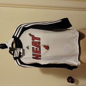 NWT: NBA adidas Miami Heat Long Sleeve Shirt